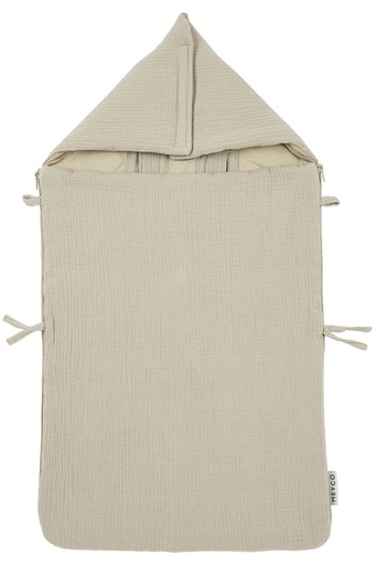 [553280] Meyco | Voetenzak Pre-Washed Hydrofiel Sand Zand 40x82cm