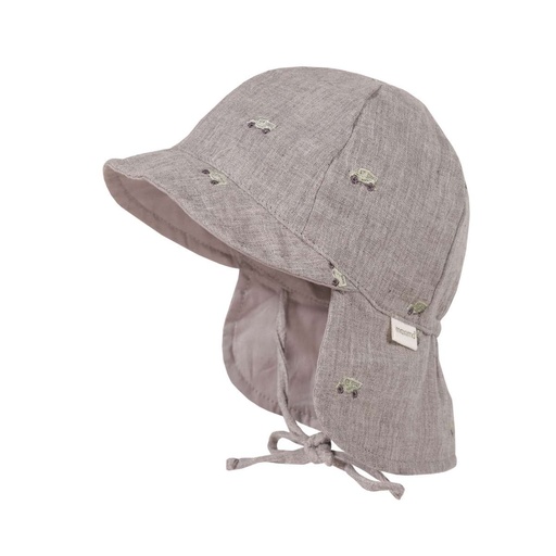 Maximo | Zonnehoedje Graumeliert Auto Muslin 