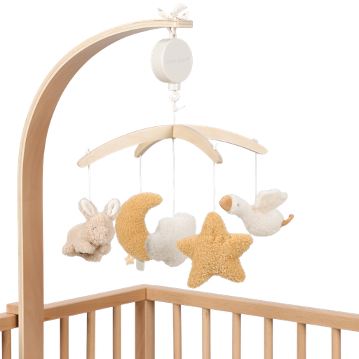 [553450] Little Dutch | Muziekmobiel Newborn Naturals Hout