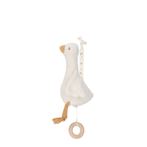 [553460] Little Dutch | Muziektrekker Little Goose Newborn Naturals  Music Box  