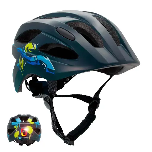 [553518] Crazy Safety | Fietshelm Arrow Bicycle Helmet Black/Yellow