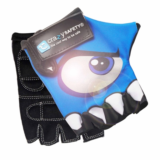 [553522] Crazy Safety | Fietshandschoenen Blue Bicycle Gloves