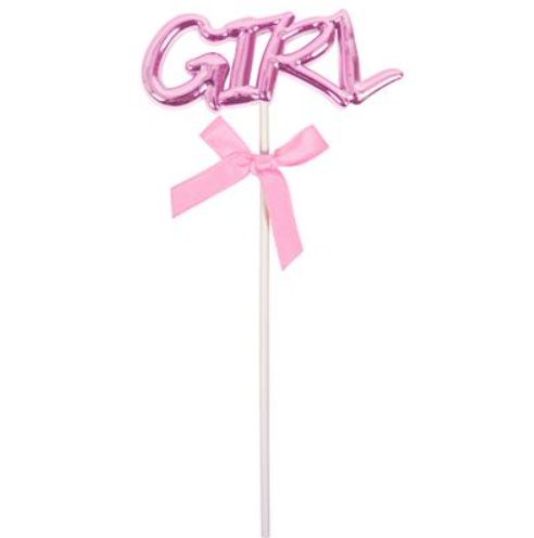 [553536] Funny Fashion | Prikker vr Taart Girl Roze 9x0,5x17,5cm
