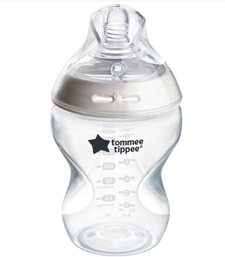[553651] Tommee Tippee | Breedhalsfles Natural Start PP Siliconen Speen 260 ml   