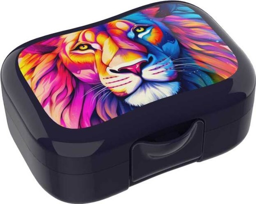 [553657] Lunch Buddies | Koekendoosje Leeuw 130x95x50mm