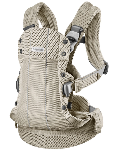 [553795] BabyBjorn | Babybuidel Harmony 3D-Mesh Grijsbeige 3,2-15kg
