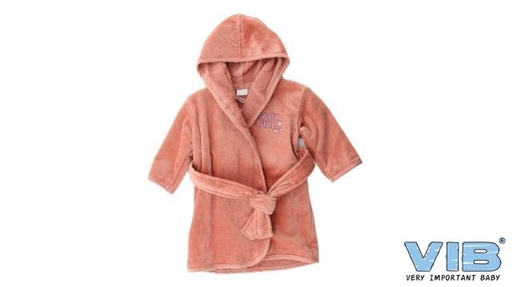[553915] VIB | Badjas Baby Girl Oud Roze M62-68