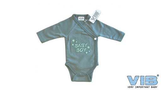 [553930] VIB | Body Baby Boy Mosgroen 0-3m