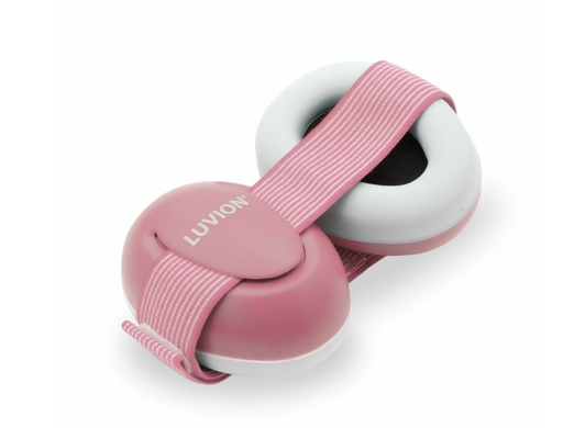 [554087] Luvion | Gehoorbescherming Baby Dusty Pink Wit/Roze Kunststof +12M