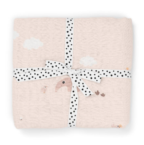 [554158] Done by Deer | Tetra Doek Playground Roze 120x120cm