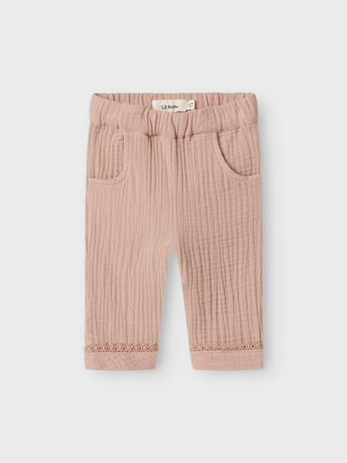 Lil' Atelier | Broek Girls Nbflulu Pant Misty Rose