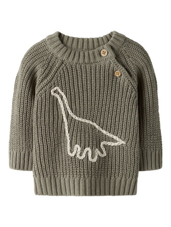 Lil' Atelier | Pull Boys Nbmemlen Emb Ls Knit Overland Trek