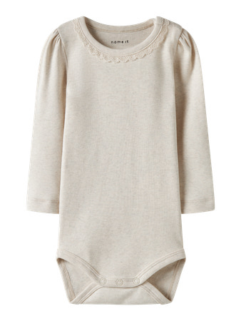 Name it | Body Girls Nbfludmilla Ls Body Peyote Melange