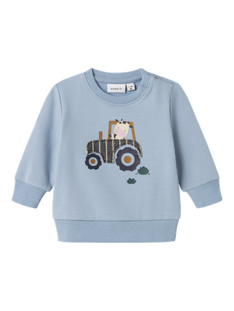 Name it | Pull Boys Nbmlimbs Ls Sweat Dusty Blue