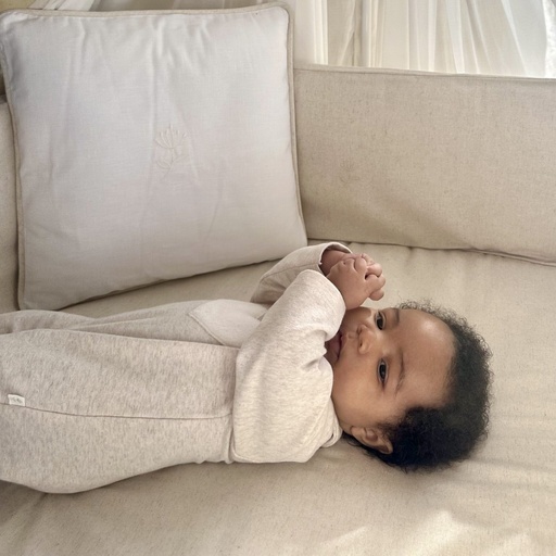 [555083] Living Nature | Bed-/Parkbumper Linnen Collectie 180x30cm