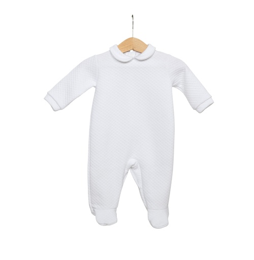 Living Nature | Pyjama Sofie Losange Sluiting Achteraan Wit