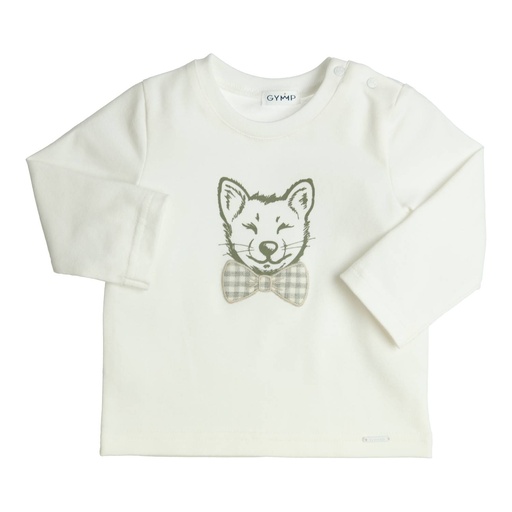 Gymp | T-shirt Boys Longsleeve Aerodoux Off White