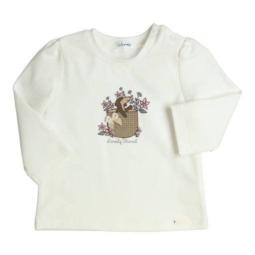 Gymp | T-shirt Girls Longsleeve Aerodoux Off White