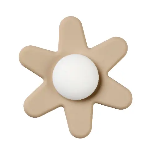 [555578] Nattou | Activiteitenspeelgoed Bloem Spinner Silicone Klei 9cm