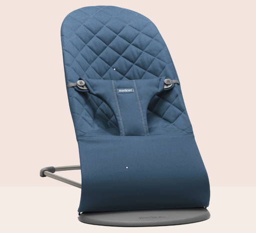 [555795] Babybjorn | Relax Bliss Woven Quilt Midnight Blue
