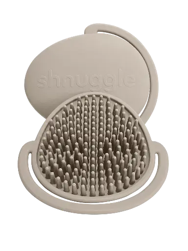 [555922] Shnuggle | Borstel Bathbrush Taupe