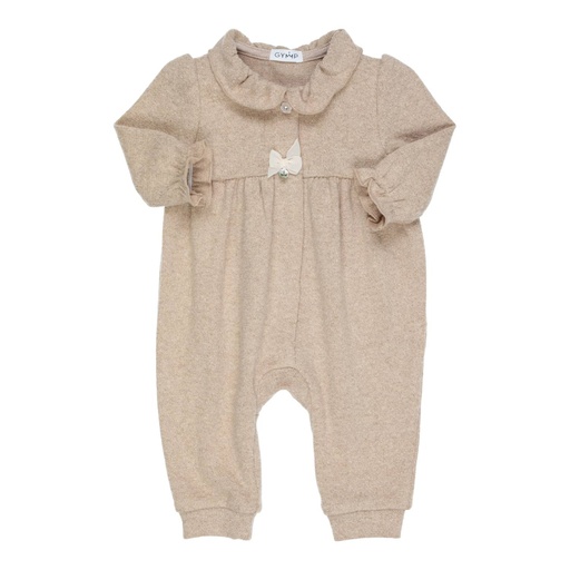 Gymp | Kruippak Girls Creepersuit Lucia Beige