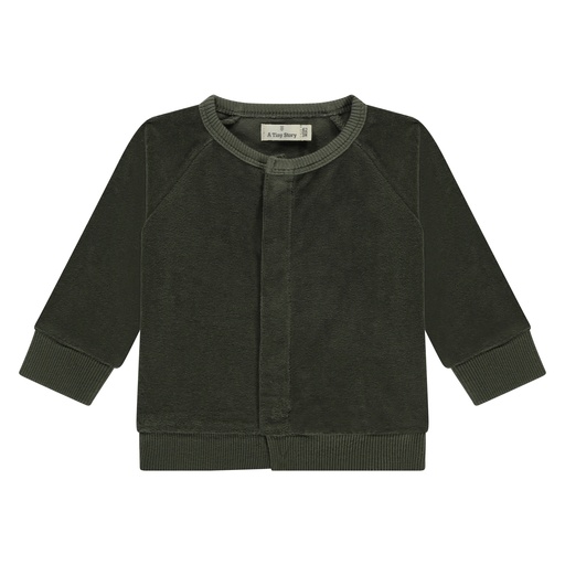 A Tiny Story | Gilet Baby Cardigan Basil
