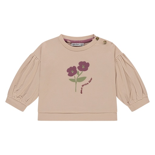 Babyface | Pull Girls Baby Sweatshirt Nude