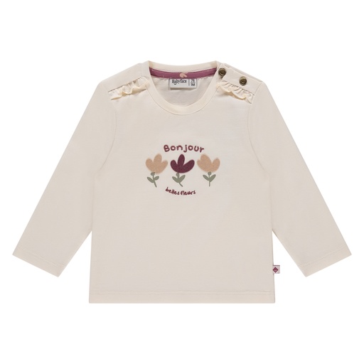 Babyface | T-shirt Girls Baby T-shirt Longsleeve White