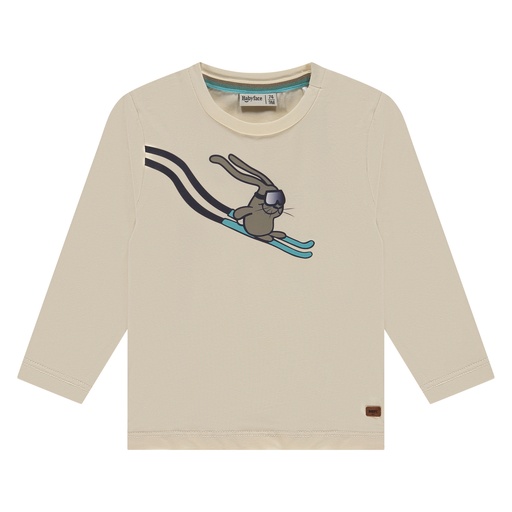 Babyface | T-shirt Boys Baby T-shirt Longsleeve Ivory