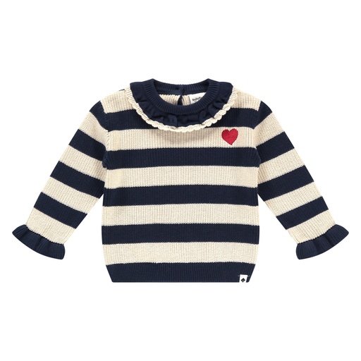 Babyface | Pull Girls Baby Pullover Indigo