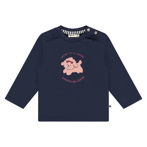 Babyface | T-shirt Girls Baby T-shirt Longsleeve Indigo