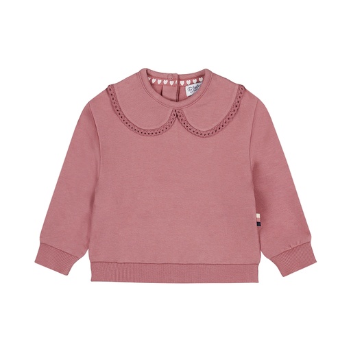 Dirkje | Pull Girls Amour Sweater Loose Fit Mauve