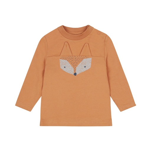 Dirkje | T-shirt Boys Woodland T-shirt Longsleeve Faded Cognac