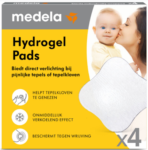 [558760] Medela | Borstcompres Hydrogel Pads 4-pack 