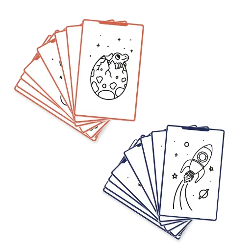 [558775] Kidywolf | Navulling Kidydraw Mini Galaxy en Dinosaurussen