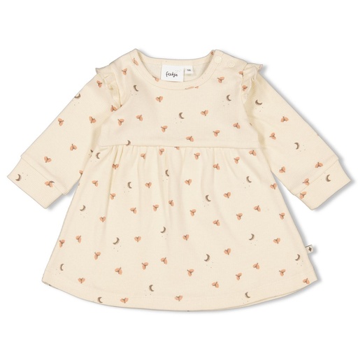 Feetje | Jurk Dancing In The Moonlight Off White