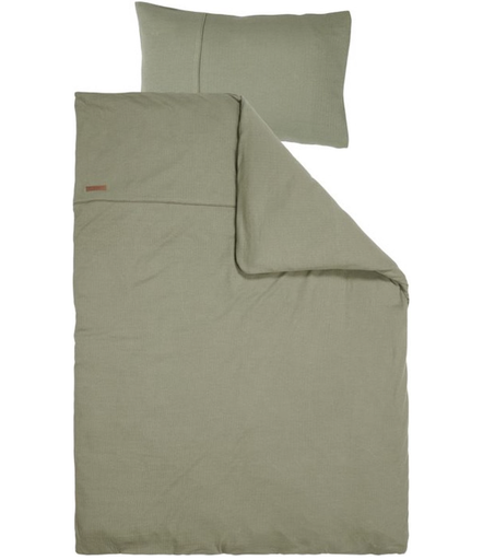 [410167] Little Dutch | Donssovertrek Pure Olive 100x140cm