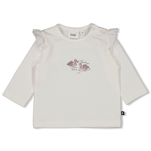 Feetje | T-shirt Swanlake Longsleeve Off White