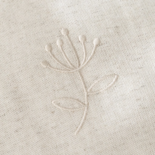 [559435] Living Nature | Voetenzak Linnen Beige