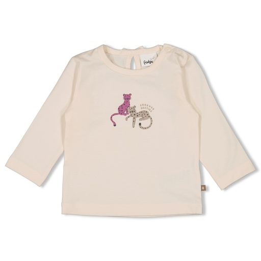 Feetje | T-shirt Better Together Longsleeve Off White