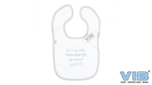 [560081] VIB | Slabbetje Er Is Een Klein Wondertje Op Komst Wit