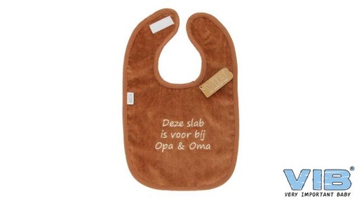 [560083] VIB | Slabbetje Deze Slab is Voor Bij Opa en Oma Chocalate