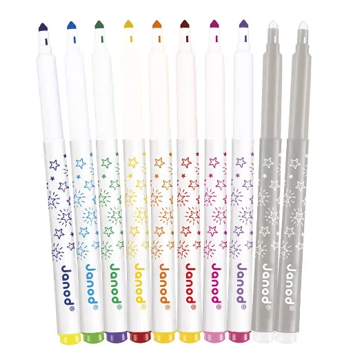 [560104] Janod | Stiften Magische Viltstiften 10-pack