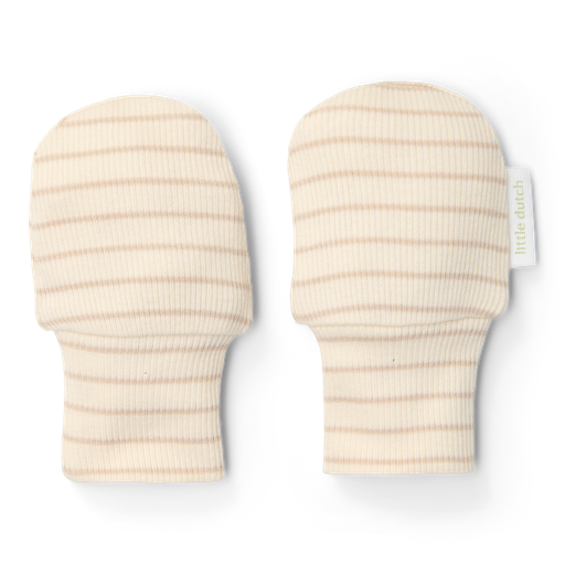 [560443] Little Dutch | Antikrabwantjes Little Goose Soft Beige Stripe Onesize