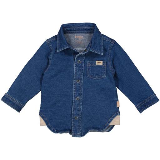 Bess | Hemd Boys Jog Denim Stone Wash 