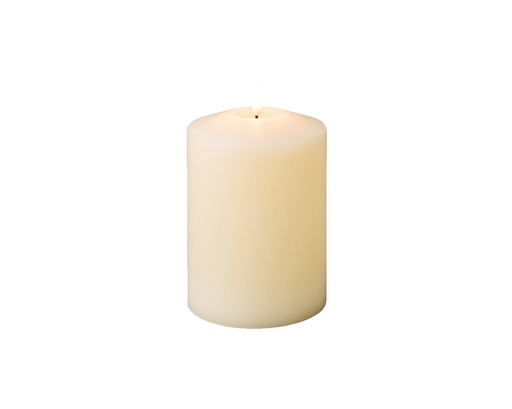 [560524] Lumineo | Kaars Led Kerkkaars Wax Indoor Wit Batterij (niet inbegrepen)