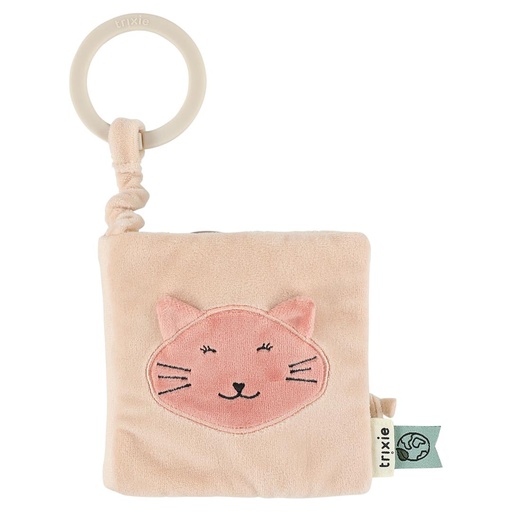 [560588] Trixie | Buggyboekje Sensorisch Mrs. Cat Roze