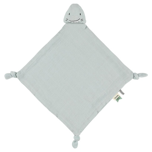[560627] Trixie | Knuffeldoekje Comforter Mr. Shark Bliss Grey 52x46cm