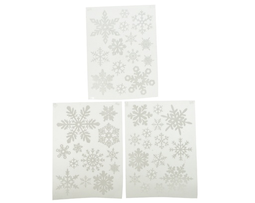 [560642] Kaemingk | Raamstickers Sneeuwvlokken Assortiment